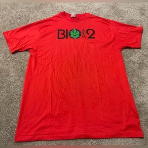 Anvil Red BIO2 Graphic Short Sleeve Tee
